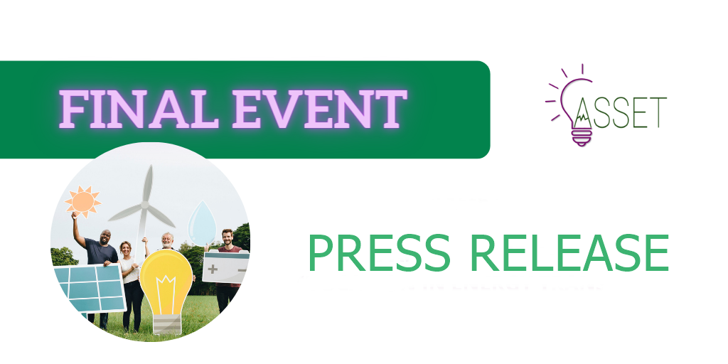 PRESS RELEASE: ASSET Final Event 